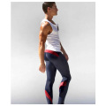 Mens Leggings Running Tights Patchwork Gym Sport Men Compression Pants Quick Dry Male Workout Cycling Biker Leggins Pant Clothes