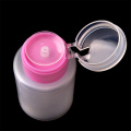 150ML Nail Water Pressing Refillable Bottle Alcohol Lock Pressure Bottle Dispenser For Acetone Nail Polish Nail Art Beauty