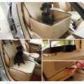 3 Colors 2 in 1 Functional Deluxe Single Car Front Seat Kennel Cover Nylon Waterproof Non-Slip for Cat Dog Pet Travel Outdoor