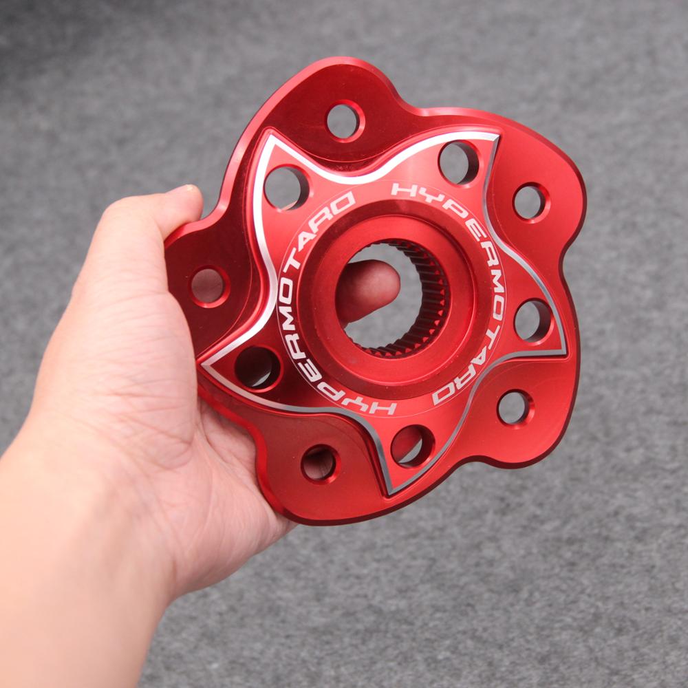Motorcycle CNC Rear Sprocket Cover Flange For Ducati Hypermotard 796 / 1100 / 821 / 939 / 950 All Years