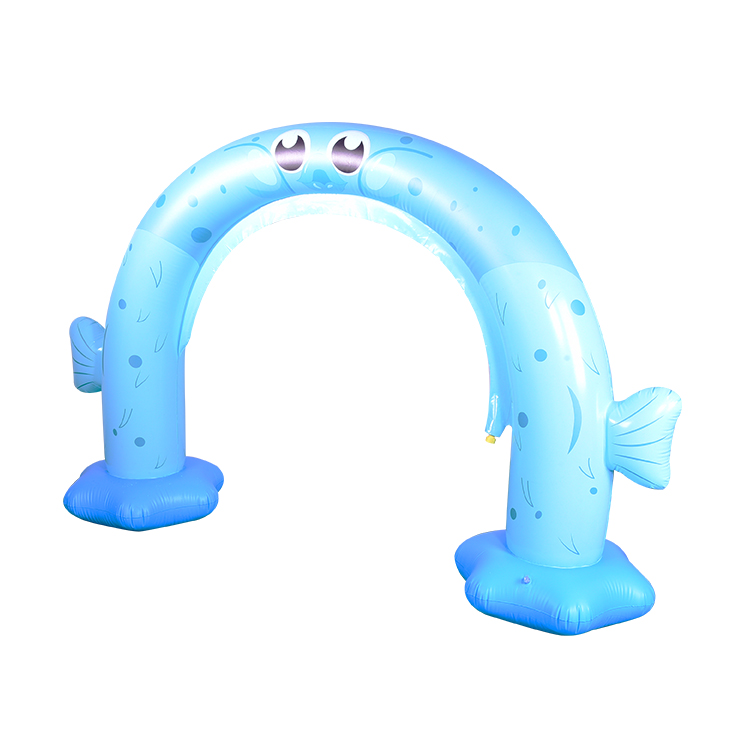 Puffer Fish Outdoor Pvc Arch Sprinkler For Kids 3