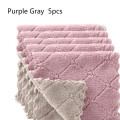 Purple Gray  5pcs