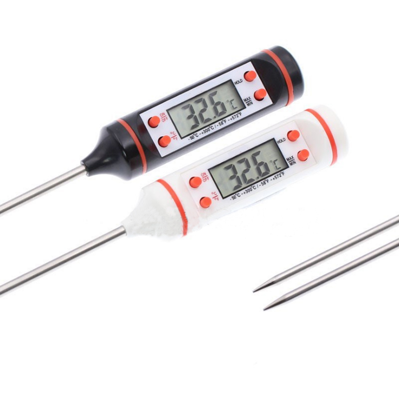 Kitchen Foods Probe Thermometer Meat Milk Food Temperature Measuring Tool BBQ Accessories Cooking Tool Household Thermometers