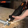 LOMVUM 850W Electric Reciprocating Saw 110V/220V 6 Speed Adjustable US EU Available Wood Metal Plastic Cutting Power Tools