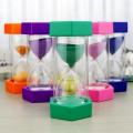 5/10/15/20/30min Colorful Hourglass Sandglass Sand Clock Timers Liquid Visual Movement Timer Home Decor For Count Down Time