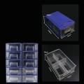 12PC/Set Drawer type component box organizers Tool Box Container Hardware Drill screw parts storage box