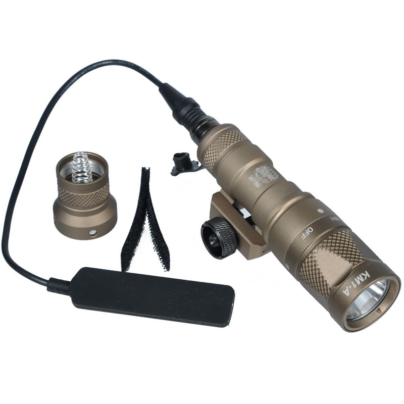 CQC Tactical M300V IR Output LED Scout Light IR Flashlight Paintball Hunting Rifle Weapon Light