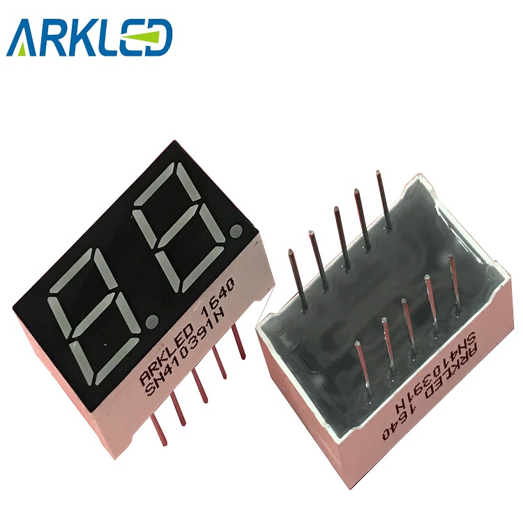 0.4 inch two digits segment led display yellow