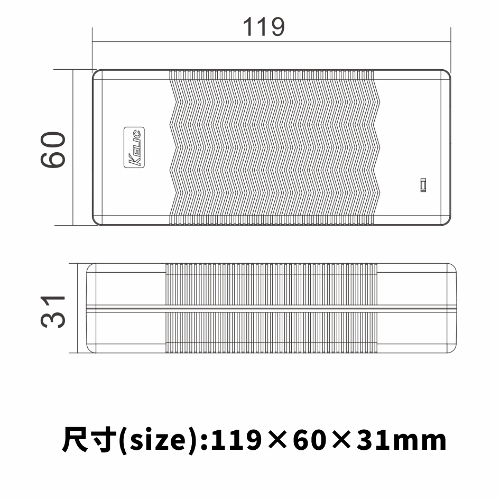 AC/DC waterproof power adapter