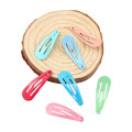 50PCS/Set Girls Snap Hair Clip Children Kids Solid Color Metal Hairgrip Girls Women Hairpin Barrette Hair Pin Hair Accessories