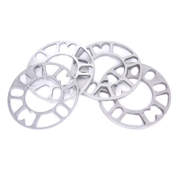 2PCS Universal Alloy 3mm 5mm 8mm 10mm Aluminum Wheel Spacer Shims Plate