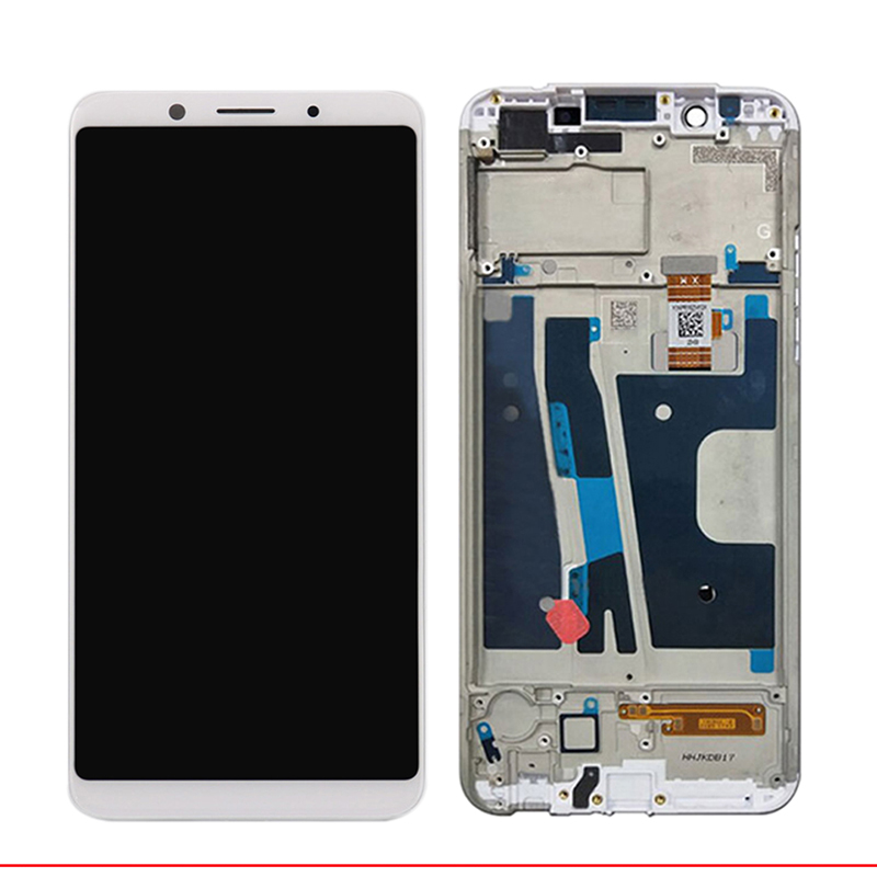 For 6.0" OPPO F5 display in Mobile Phone LCDs Digitizer Assembly Parts pantalla A73 Touch Screen Repair Parts edge LCD