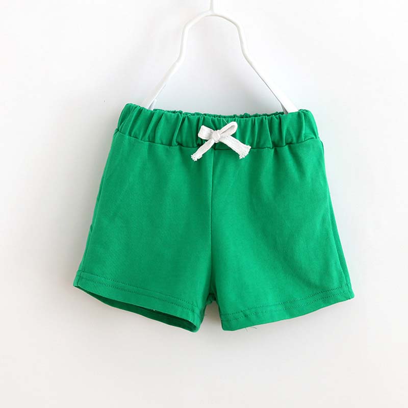 2020 Hot Sale Kids summer Trousers for baby boys shorts children pants candy solid colors beach