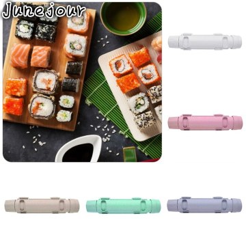 Sushi Maker DIY Rice Rolling Mold Sushi Bazooka Kitchen Sushi Making Kit Vegetable Meat Roller Sushi Making Tools Machine Set