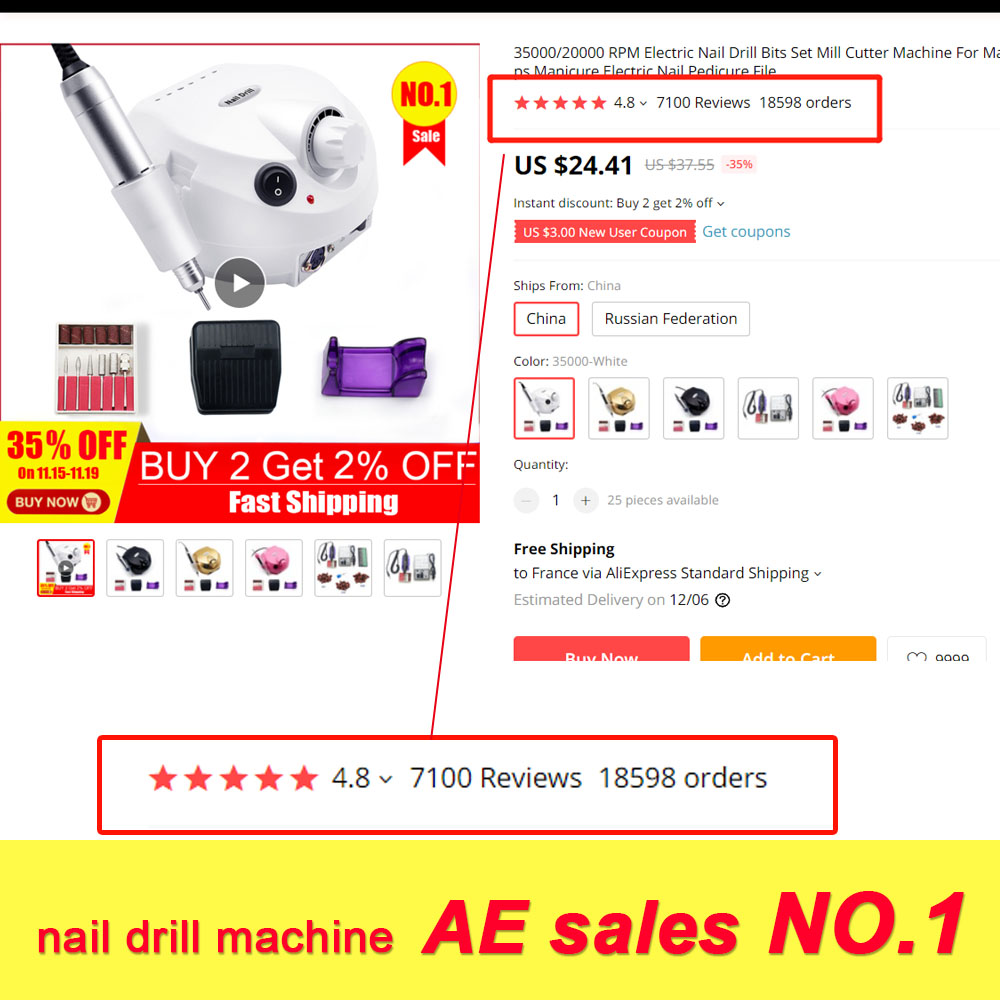 Nail Set for Manicure Kit Gel Nail Polish Set with 35000/20000RPM Nail Drill Machine 120/54W Nail Lamp Nail Art Tools