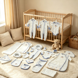 Organic Cotton Baby Set Essentials