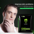 1PC Deep Hydrating Moisturizing Mask For Men Nourishing Hyaluronic Acid Facial Mask Facial Treatment Beauty Face Care TSLM2