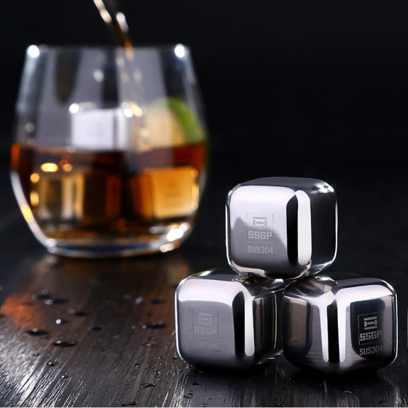 Washable Reusable Beverages Used In Wine Ice Cube Cooler Stone Cooling Stone Stick Tool Whiskey Ice Tartar Kitchen Accessories