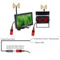 Wireless Reverse Reversing Camera & IR Night Vision 7" Car Monitor for Truck Bus Caravan RV Van Trailer Rear View Camera