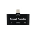3-in-1 Typec HUB OTG Card Reader Type C 3.0 USB Type C Hub 2.0 3.0 Card Reader