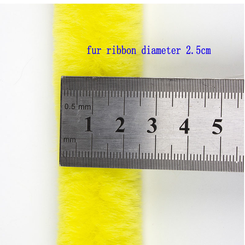Good Quality Artificial Rex Rabbit Fur Ribbon Tapes White Furry Fluffy Trim DIY Home Decor Sewing Costume Crafts Fake Fur 1y