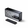 Bluetooth LED Digital Display Table Alarm Clocks FM Radio Smart Mini Subwoofer Stereo with Remote Control Wireless Speaker