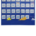 School Classroom Calendar Pocket Chart Wall Calendar & Weather Chart with 117 Cards Teaching Tool Supplies, 25.75*33.75in