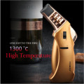 jobon direct spray gun jet flame cigar lighter, high temperature outdoor barbecue tool.BBQ lighter.gift box.