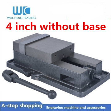 Milling machine heavy duty CNC precision vise 4 inch T tooth machining center special angle fixed vise with rotating base