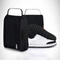 Portable Golf Shoes Bag Zipper Shoe Case Breathable Water Resistant Carrier Shoe Accessory