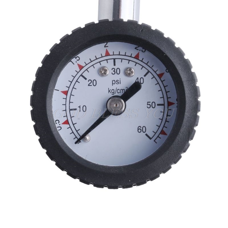 New Car Vehicle Automobile Tire Air Pressure Gauge 0-60 psi Dial Meter Drop Shipping