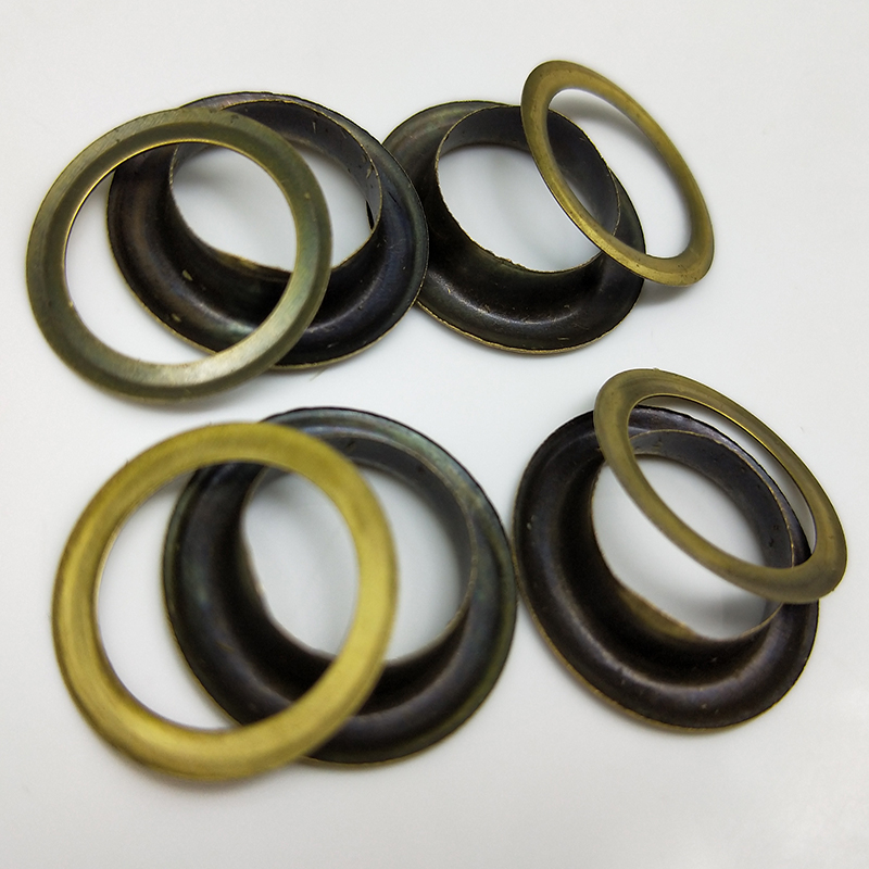 Silver/Bronze garment Iron eyelets with gasket 12 mm scrapbooking accessories Knitwear Jeans Apparel Bags Shoes 500 pcs/lot