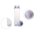 15ml Glass Sample Bottles Essential oil Vial with PE Inner pad Screw Cap Glass Test Tube Laboratory Bottle Supplies Pack 10