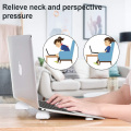 4pcs/set Portable Silicone Notebook Tablet PC Cooling Feet Laptop Cooler Ball Heightening Foot Pad Holder Stand 0.6-1cm