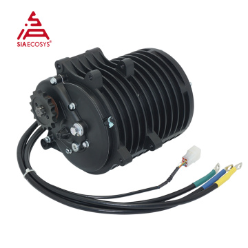 New Arrival QS138 70H V3 72V 100kmph Mid Drive Motor with 1:2.35 gearbox for Electric ATV Dirtbike Motorcycle