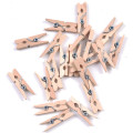 20PCS Wood Clothespins for Photos Towel Bed Sheet Clips Clothes pegs School Office Stationery Clamps