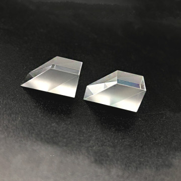 Optical Glass Right Angle Trapezoid Beam Splitter Prism Prism Lateral Displacement Prism Reflection Mitsubishi Mirror 10*10*20mm