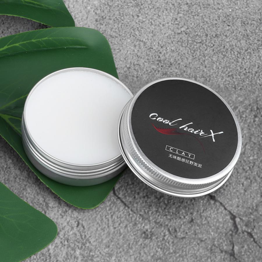 50g Hair Pomade Fashion Matte Finished Hair Styling Clay Daily Use Mens Hair Clay High Strong Hold Low Shine Hair Styling Wax
