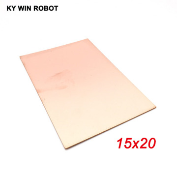 1 pcs FR4 PCB 15*20cm Single Side Copper Clad plate DIY PCB Kit Laminate Circuit Board 15x20cm