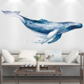 [shijuekongjian] Fish Wall Stickers DIY Mountain River Wall Decals for Kids Rooms Baby Bedroom Nursery House Decoration