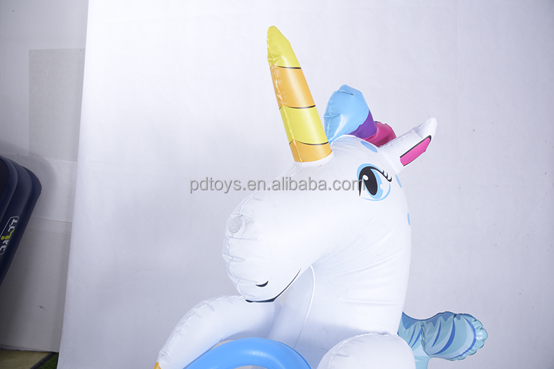 Unicorn Inflatable Sprinkler for Kids Outdoor Spray Toys