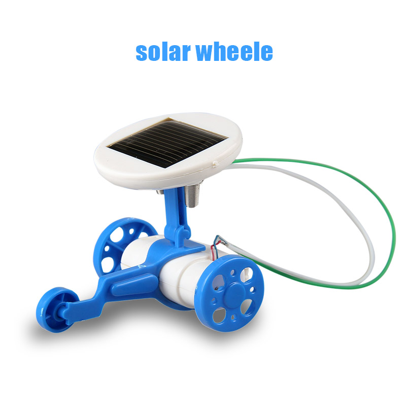 Solar Toy new 6 in 1 DIY kit Windmill Plane Car Educational Power Kits Robots For Child boy gril Gift