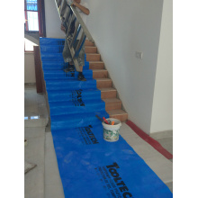 Breathable blue Floorotex floor protection felt