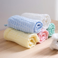 5Pcs/lot 25*25cmBaby Face Towel Microfiber Absorbent Drying Bath Beach Towel Washcloth Swimwear Baby Towel Cotton Kids Towel