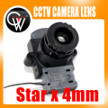 Starlight 4mm lens +IR CUT 93.7 Degree F1.5 1/3.2" M12 CCTV lens for 720P/1080P CCTV IP Camera
