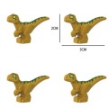 8Pcs Jurassic World Park Dinosaurs Indoraptor Pterosauria Egg Baby Dino Figures Building Blocks Bricks Toys For Children Gift