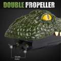 Crocodile RC Boat 2.4G Remote Control Electric Racing Boat Waterproof Simulation Crocodile Head Prank Toy Kids Party Horror Toys