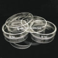 2pcs 100mm Borosilicate glass Petri Culture Dish For Chemistry Laboratory Bacterial Yeast glass vessel