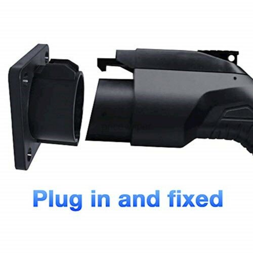 EV Charger Cable Holder Holster for Type1 EVSE J1772 Connector Socket Plug SAE AC Dummy Charging Station Level 2