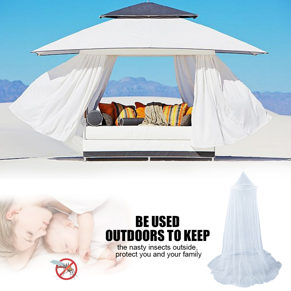 6 Colors Hanging Kids Baby Bedding Dome Bed Canopy Cotton Mosquito Net Bed Cover Curtain For Baby Kids Bedroom Home Decoration
